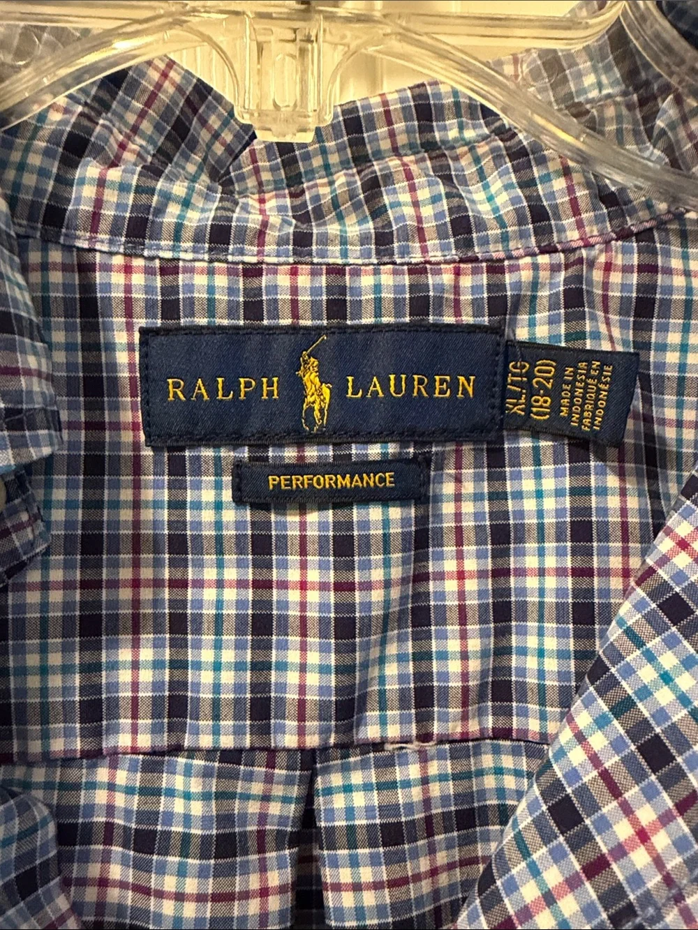 Ralph Lauren Multicolor Plaid Button-Down Shirt